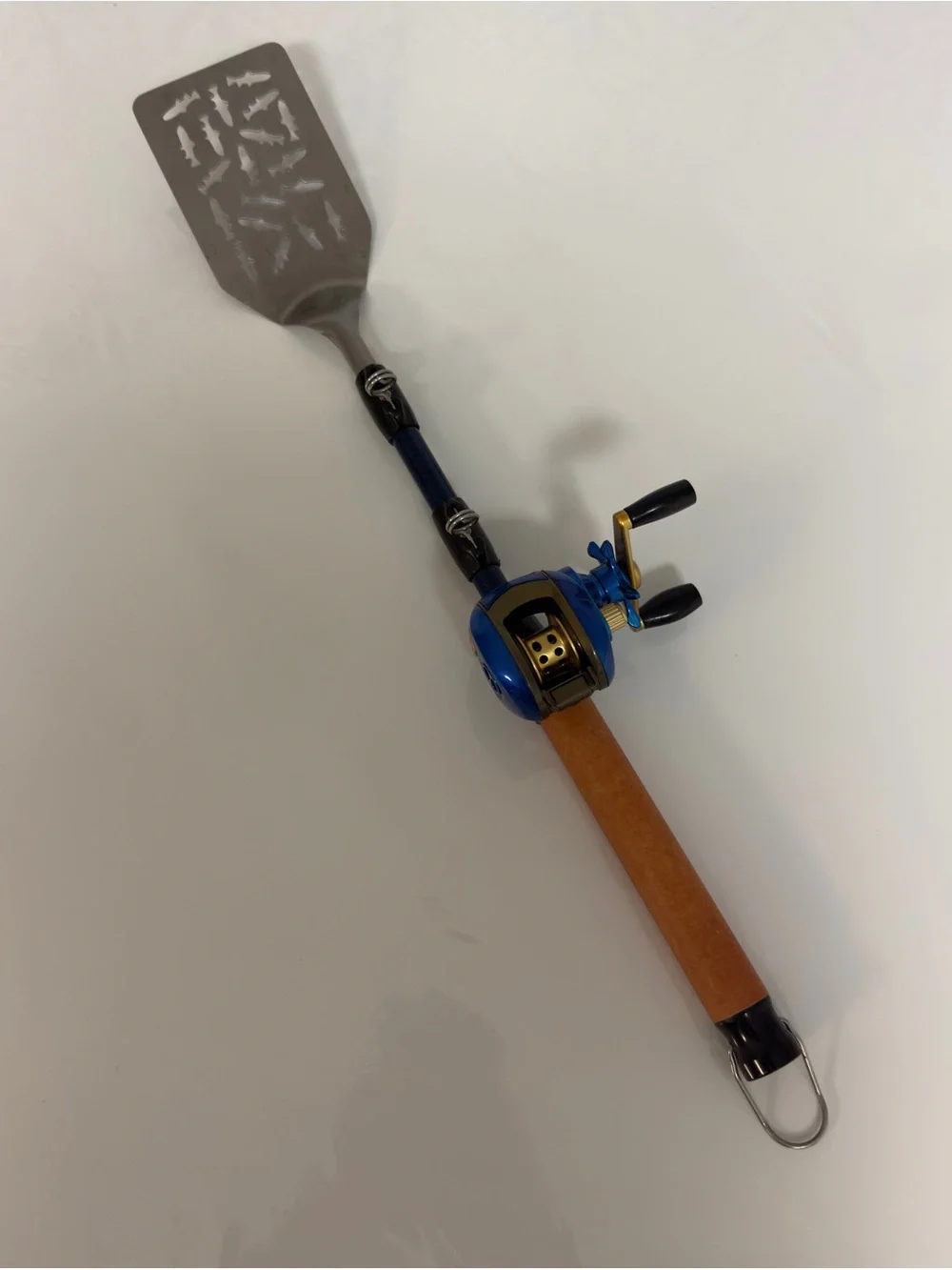 Gibson Enterprises Bait Cast Fishing Pole BBQ Spatula